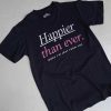 Camisetas Universo | Camiseta Happier Than Ever - Billie (Black)