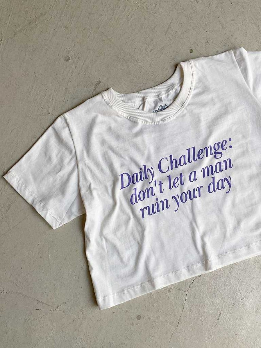 Camisetas Universo | Cropped "Daily Challenge"