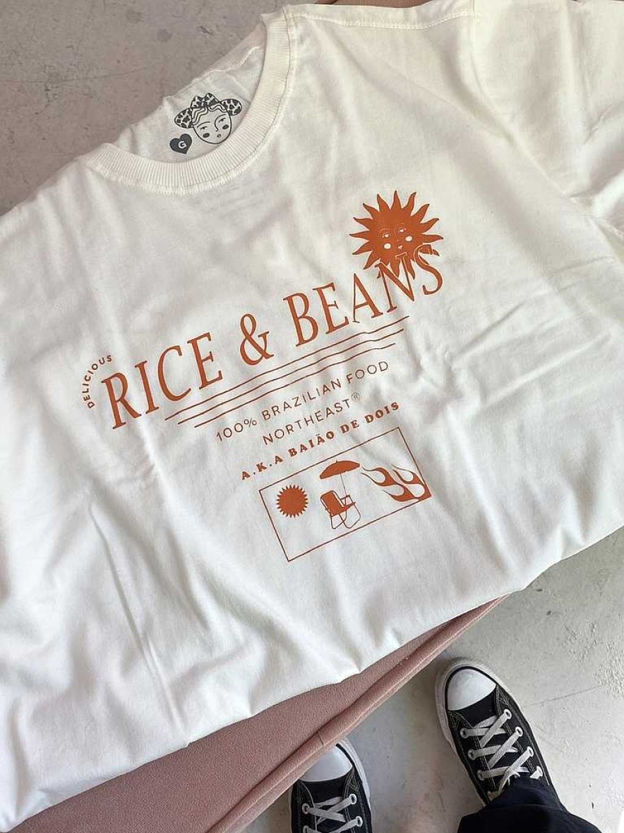 Camisetas Universo | Camiseta Rice & Beans Off White