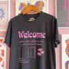 Camisetas Universo | Camiseta Welcome Black