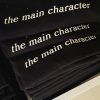 Camisetas Universo | Cropped "The Main Character"