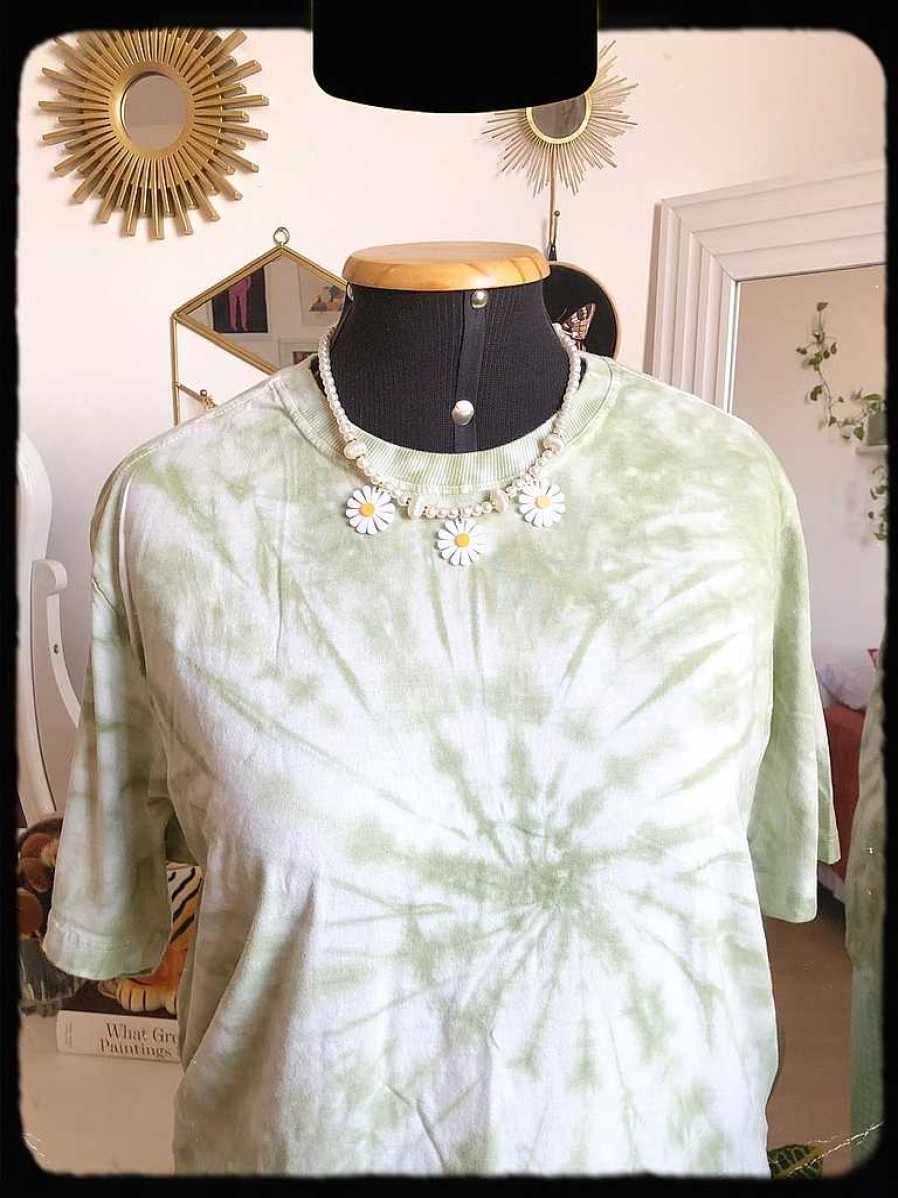 Camisetas Universo | Camiseta Basic Tie Dye Verde