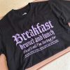 Camisetas Universo | Camiseta Breakfast Black